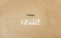 A65 - Happy Vandaag